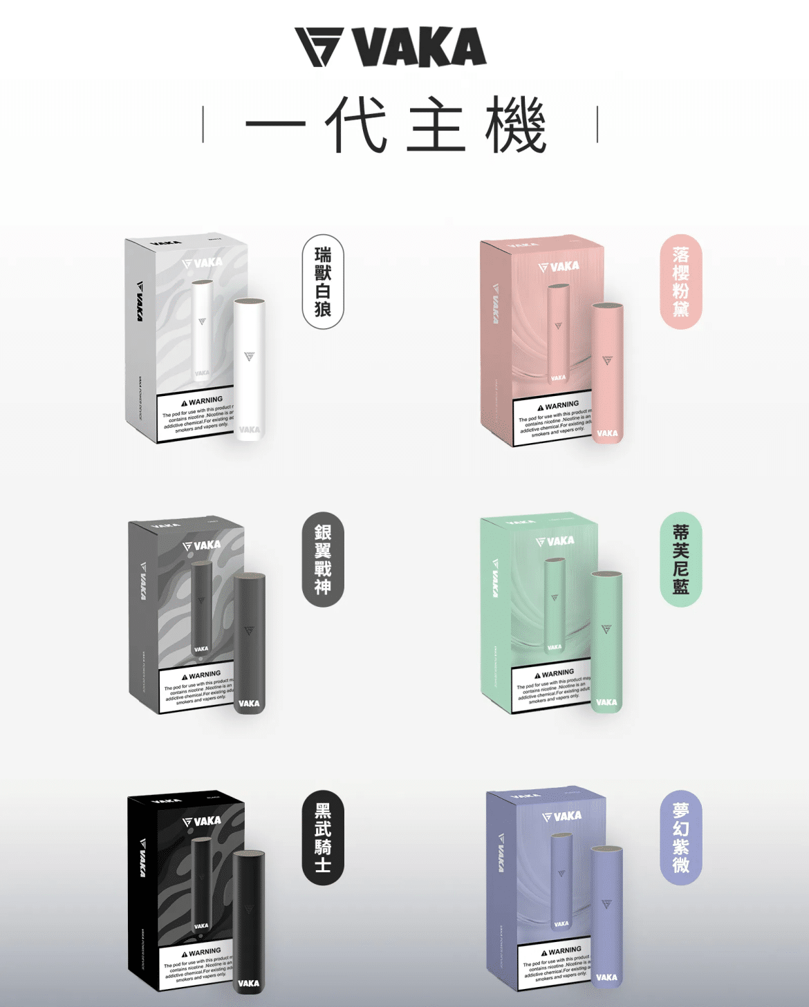 VAKA一代主機 VAKA一代主機