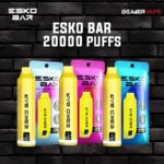 ESKO BAR 20000口超大容量 拋棄式主機持久耐抽